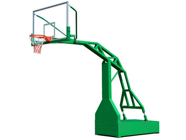 室外篮球架安装